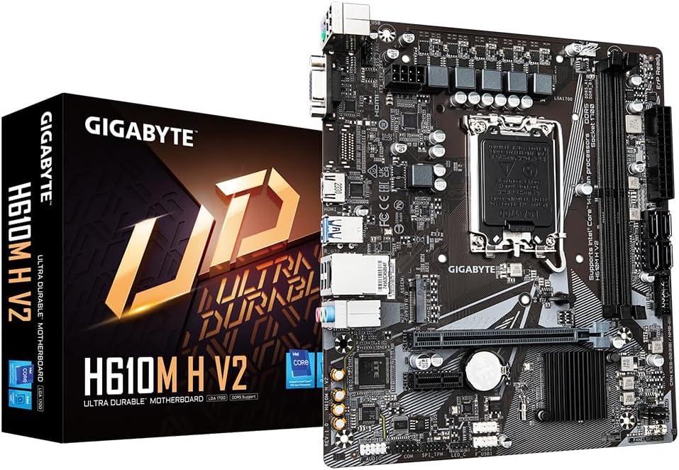 Gigabyte Motherboard H610m h V2 Ddr5 Gigabyte Motherboard H610m h V2 Ddr5